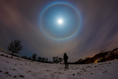 Velice vyrazne 22° halo