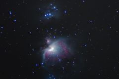 M42 velka mlhovina v Orionu